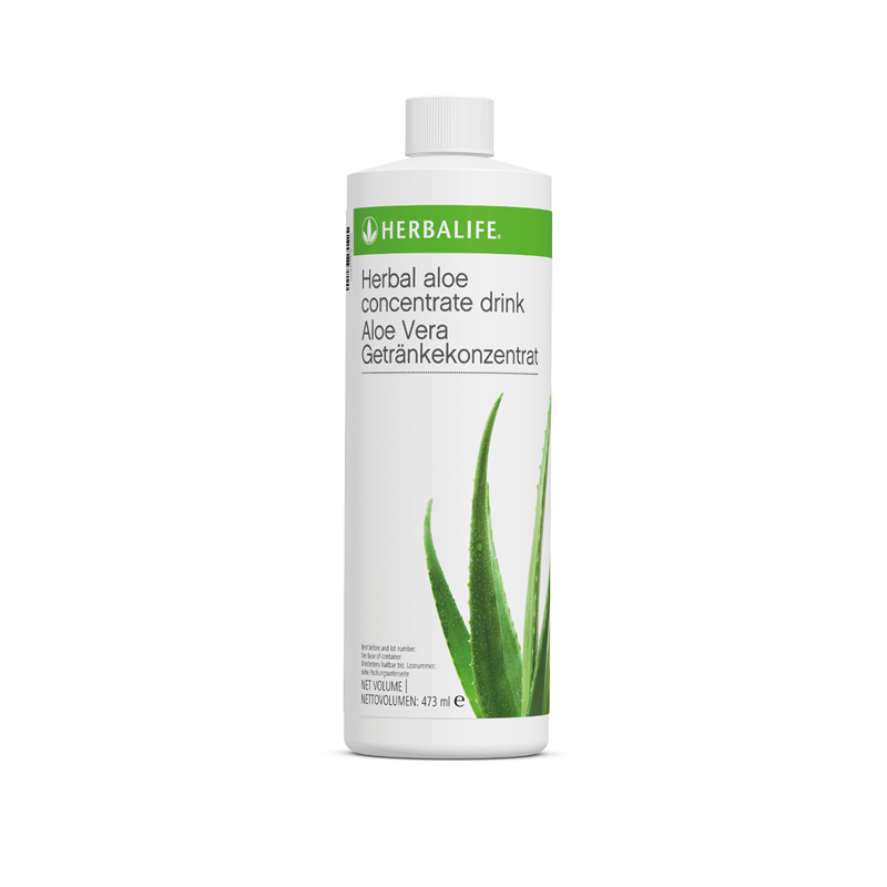 Herbal Aloe Concentrate — Refreshing Citrus Hydration Drink (473 mL)