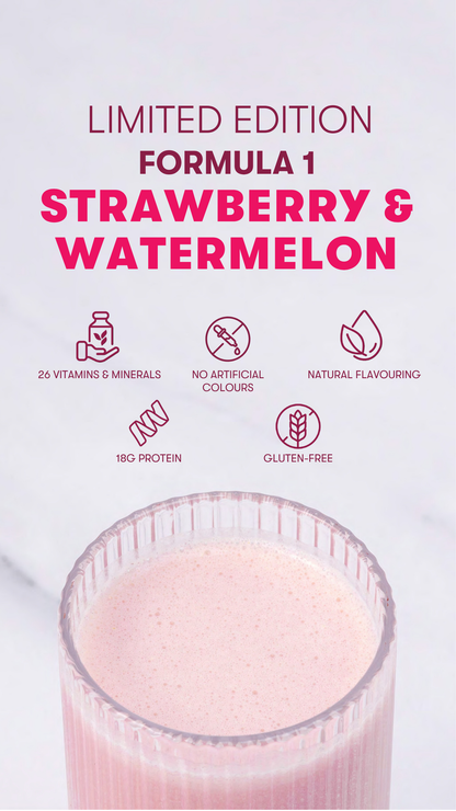 Healthy Meal Formula 1 – Strawberry & Watermelon (550g) Limited Edition