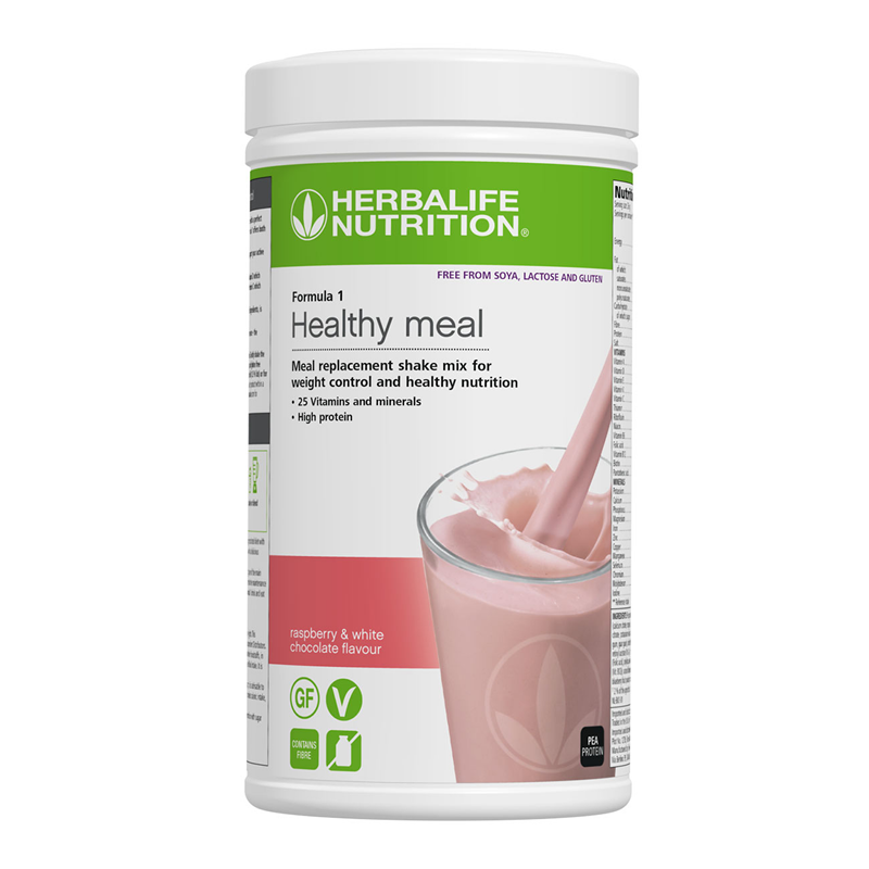 Healthy Meal Fomula 1 - Raspberry & White Chocolate (550g)