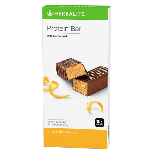 High Protein Snack Bar — Zesty Citrus Lemon (Box of 14)