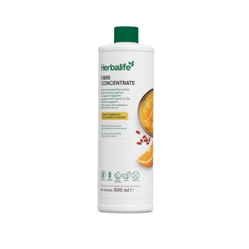 Fibre Concentrate - Sweet Orange & Goji Berry Flavour, 500 ml
